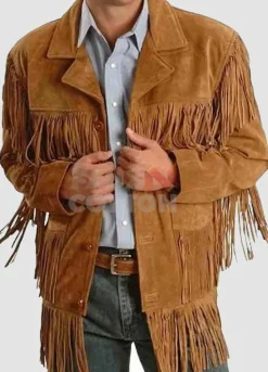 Midnight Cowboy Jon Voight Fringe Jacket