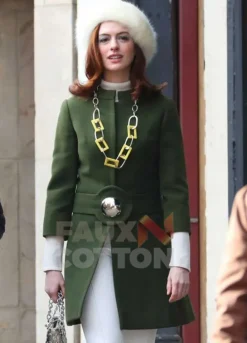 Modern Love Anne Hathaway Green Coat