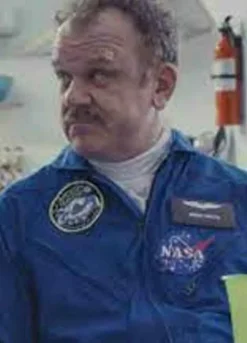Moonbase 8 John C. Reilly Cap Blue NASA Jacket
