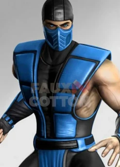 Mortal Kombat Sub Zero Leather Vest