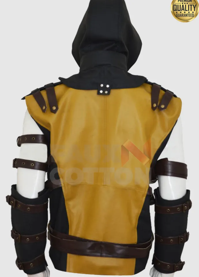 Mortal Kombat X Scorpion ( Hanzo Hasashi ) Costume Vest