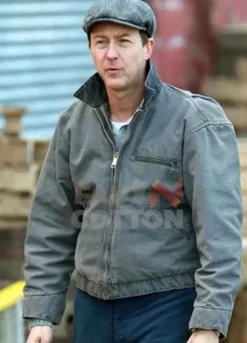 Motherless Brooklyn Edward Norton Grey Jacket