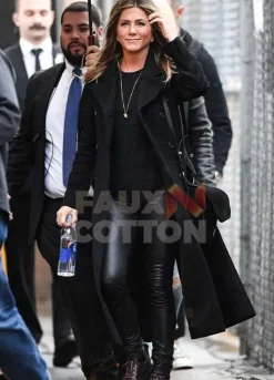 Murder Mystery Jennifer Aniston Wool Coat