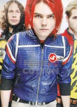 My Chemical Romance Party Poison Leather Jacket