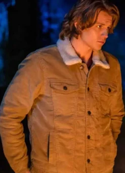NANCY DREW ALEX SAXON (ACE) BROWN COTTON JACKET