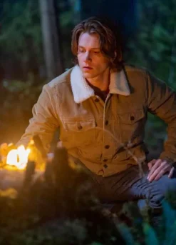 NANCY DREW ALEX SAXON (ACE) BROWN COTTON JACKET
