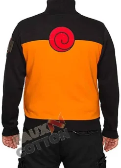 Naruto Shippuden Uzumaki Naruto Orange Cotton Jacket