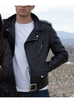 NEAR DARK (SEVEREN) BILL PAXTON BLACK LEATHER JACKET