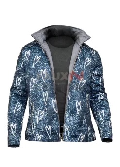Nfl Sherpa Joe Burrow Heart Jacket