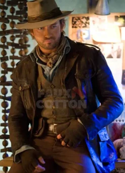 Nim's Island Gerard Butler Leather Jacket