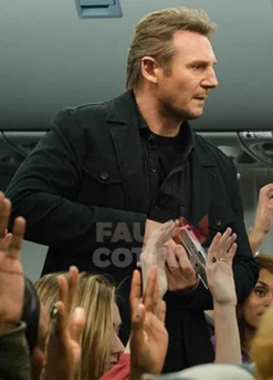 Non-Stop Liam Neeson Black Jacket