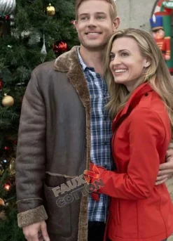 Nostalgic Christmas (Keith McClain) Trevor Donovan Leather Jacket
