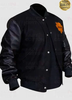 Notre Dame Sean Astin Rudy Ruettiger Bomber Jacket