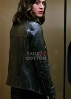 Now You See Me 2 Lizzy Caplan (Lula) Black Leather Jacket