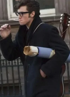 Nowhere Boy Aaron Taylor-Johnson Black Coat