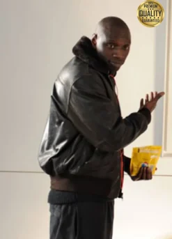 Omar Sy The Intouchables Leather Jacket