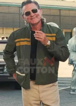 Once Upon A Time In Hollywood Kurt Russell Green Jacket
