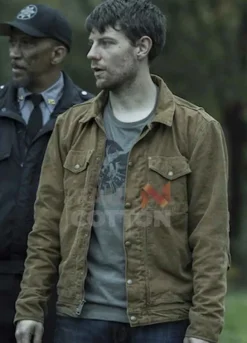 Outcast Patrick Fugit Brown Jacket