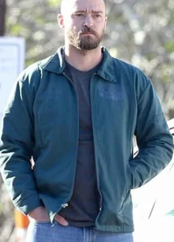 PALMER 2021 (EDDIE PALMER) JUSTIN TIMBERLAKE BLUE COTTON JACKET