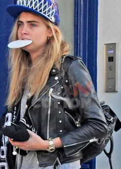 Paper Towns Cara Delevingne Black Jacket