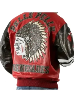 PELLE PELLE CHIEF KEEF RED JACKET