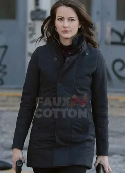 Person Of Interest Amy Acker Black Jacket