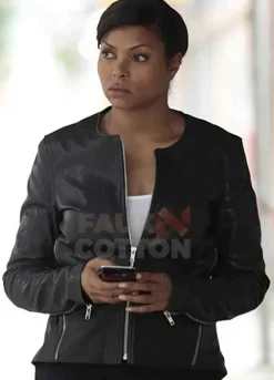 Person Of Interest Taraji P. Henson Leather Jacket