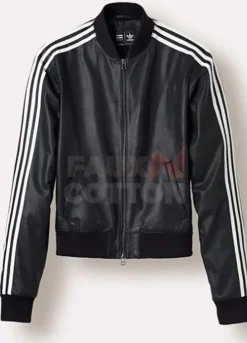 Pharrell Williams Bomber Leather Jacket