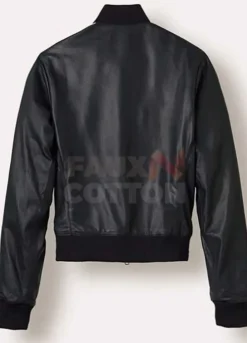 Pharrell Williams Bomber Leather Jacket