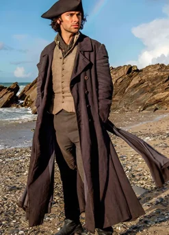 Poldark Aidan Turner (Ross Poldark) Coat
