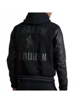 POLO RALPH LAUREN NY YANKEES MLB BLACK JACKET