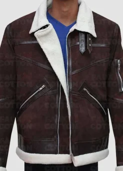 Power 50 Cent Shearling Jacket