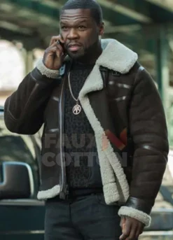 Power 50 Cent Shearling Jacket