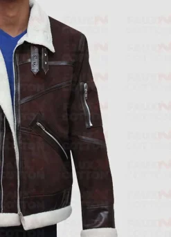 Power 50 Cent Shearling Jacket