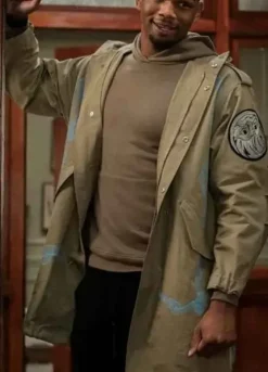 Power Book II Ghost Daniel Bellomy (Zeke Ezekiel Cross) Brown Cotton Coat