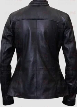 Power Lela Loren Leather Jacket