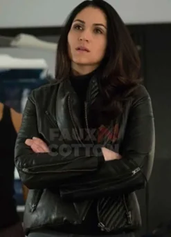 Power Lela Loren Leather Jacket