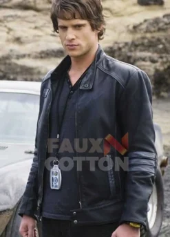 Power Rangers Rpm Dan Ewing Leather Jacket