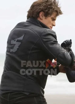 Power Rangers Rpm Dan Ewing Leather Jacket