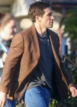 Presumed Innocent 2024 Jake Gyllenhaal (Rusty Sabich) Brown Blazer