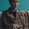 Presumed Innocent Barbara Sabich (Ruth Negga) Brown Leather Jacket