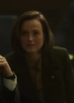 Presumed Innocent Carolyn Polhemus (Renate Reinsve) Wool Black Coat