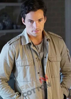 Pretty Little Liars Ian Harding (Ezra Fitz) Cotton Jacket