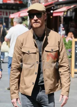 Promo In London X-Men Dark Phoenix Michael Fassbender Jacket