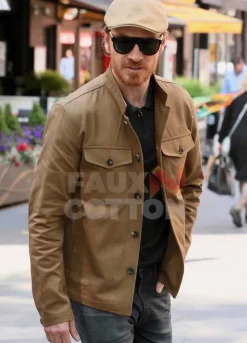 Promo In London X-Men Dark Phoenix Michael Fassbender Jacket