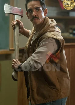 Ray Santiago Ash Vs Evil Dead Pablo Simon Bolivar Brown Vest