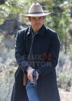 Raylan Givens Justified Timothy Olyphant Trench Coat
