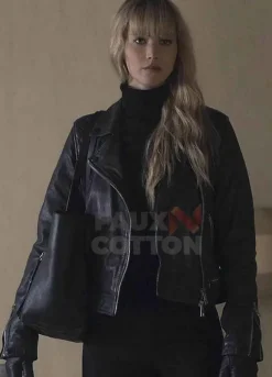 Red Sparrow Jennifer Lawrence Leather Jacket