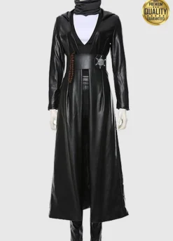 Regina King Watchmen Angela Abar Leather Costume Coat