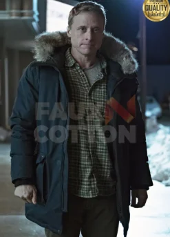 Resident Alien Alan Tudyk  ( Harry Vanderspeigle ) Fur Jacket